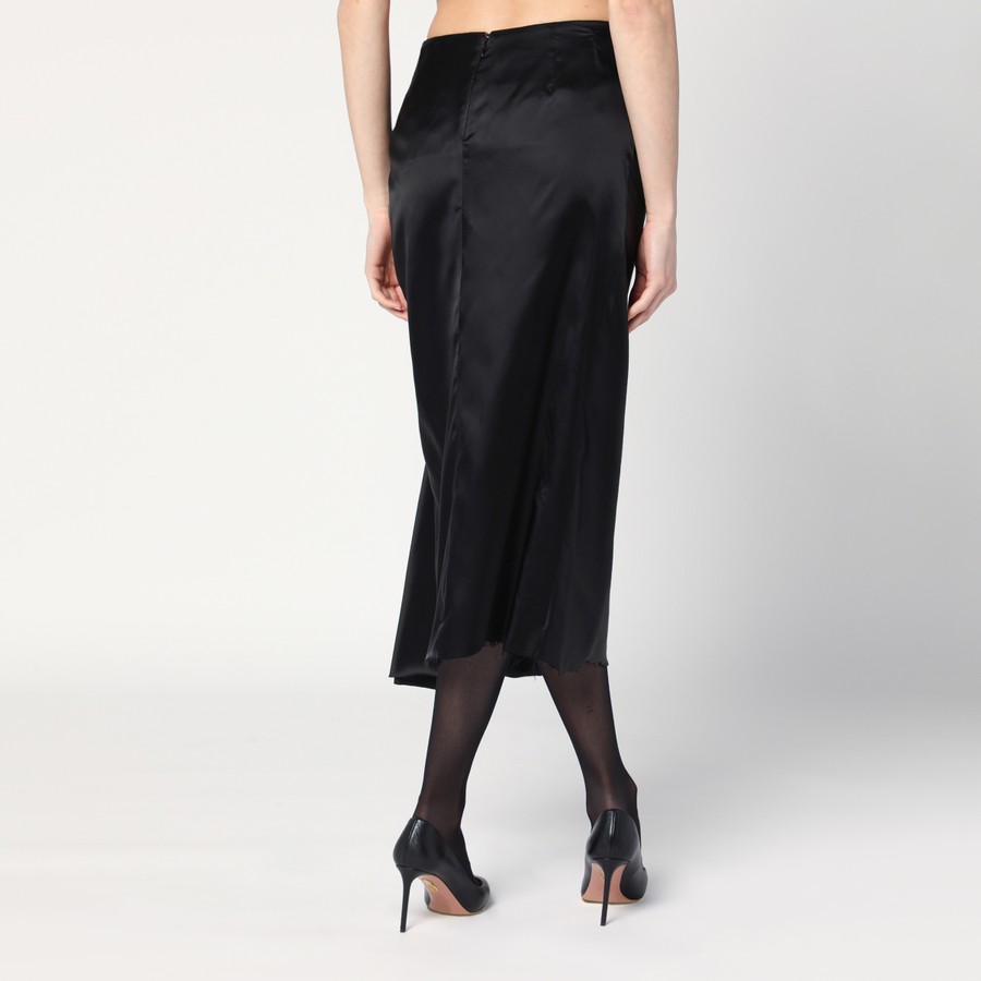 スカート Balenciaga Draped skirt Women's Draped Tailored Skirt in Black | Balenciaga US