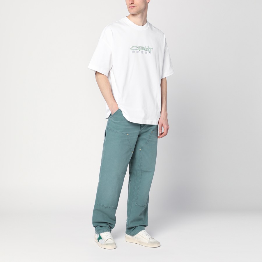 Tシャツ・カットソー CARHARTT S/S LYNTOS T-SHIRT 5SA240 Carhartt WIP Short Sleeve Lyntos T-Shirt - I034490.02XX
