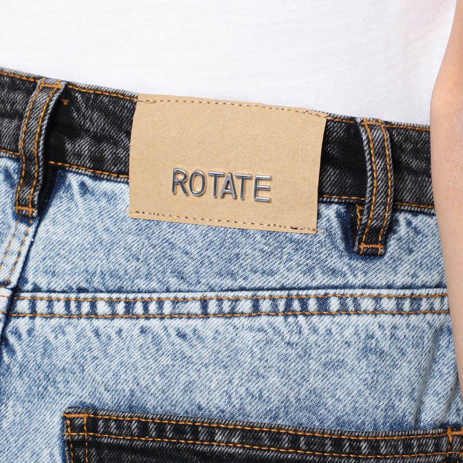 ミニスカート Rotate Birger Christensen Navy Blue Boucle Mini Skirt Boucle Mini Skirt Dark Blue - ROTATE Birger Christensen