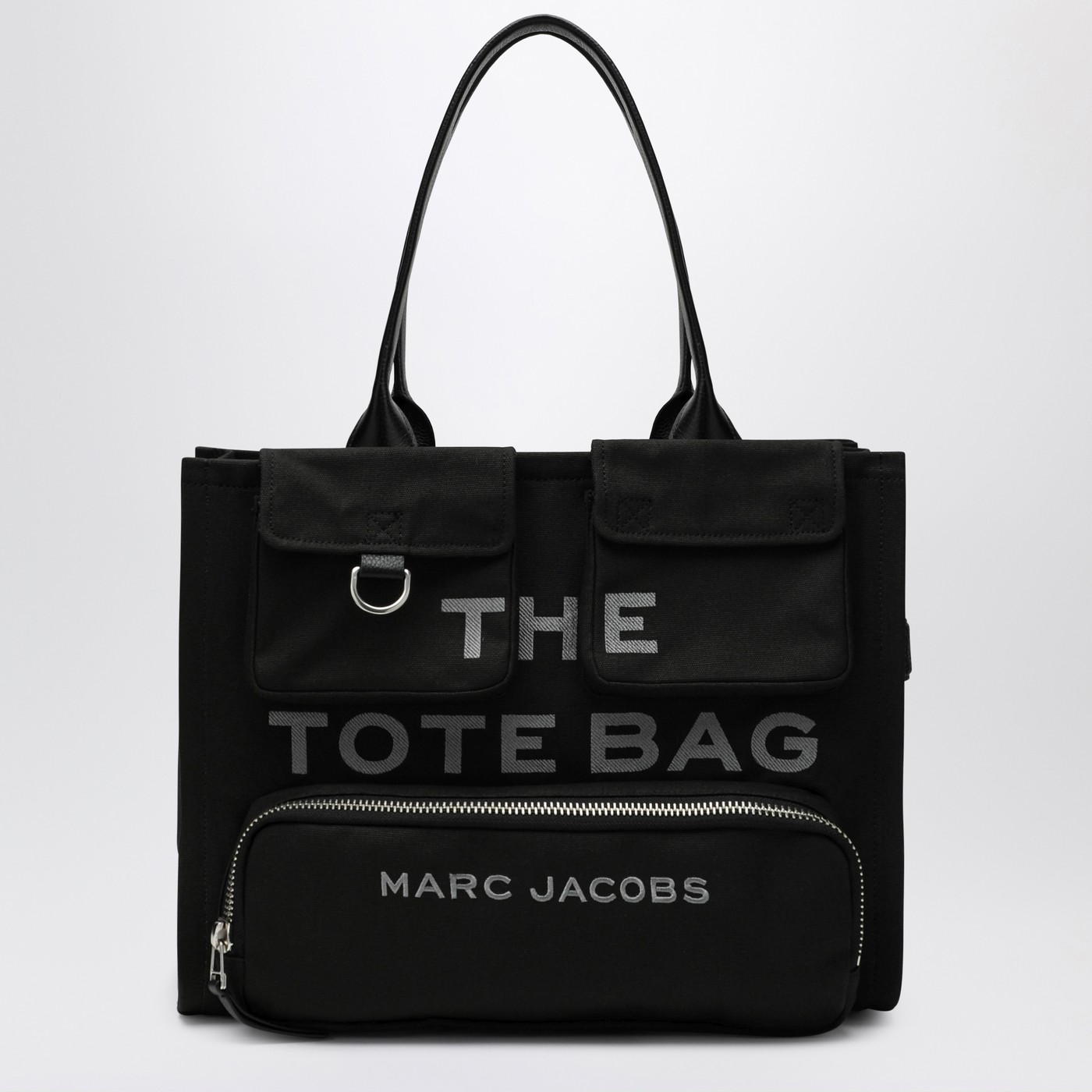 MARC JACOBS THE TOTE BAG かばん ブラック Marc Jacobs The Cargo Canvas Large Tote Bag in black