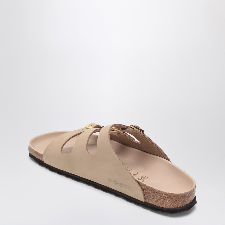 【関税&送料込】Birkenstock Slipper Florida Colour Sandcastl Florida Flex Platform Nubuck Leather Sandcastle | BIRKENSTOCK