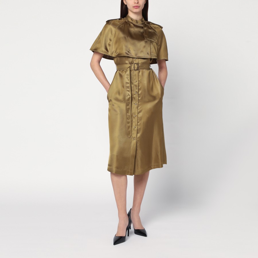 ワンピース Burberry Viscose Twill Trench Dress Burberry Viscose twill trench dress | TheDoubleF