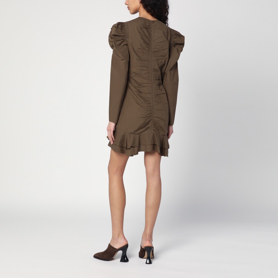 ワンピースその他 ISABEL MARANT Etoile Briali mini dress with green khaki zip Briali mini dress with green khaki zip – Lord & Taylor