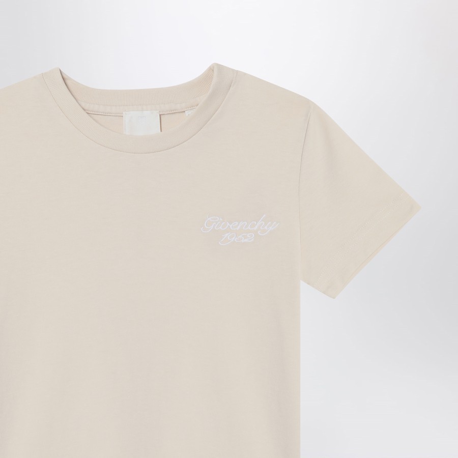 Givenchy Cream-colored cotton T-shirt | TheDoubleF