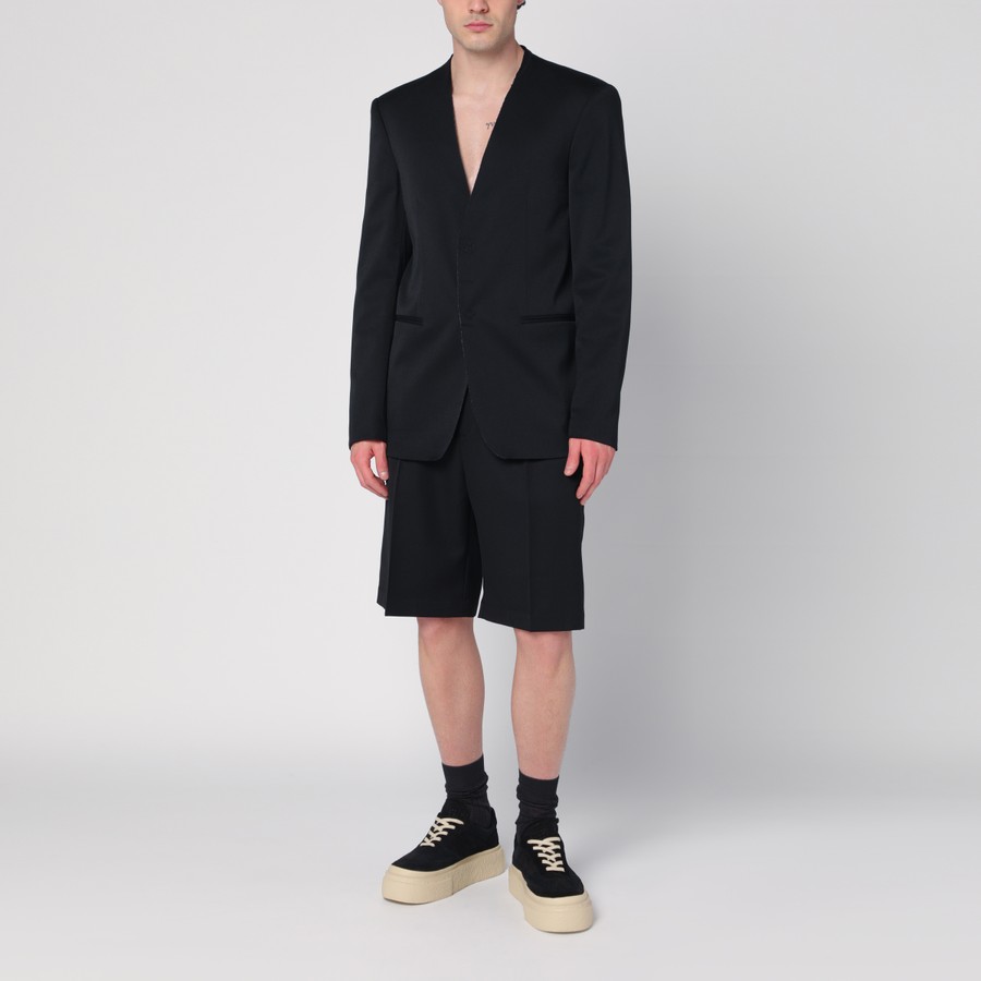 ジャケット Maison Margiela Black Gabardine Blazer MM6 Maison Margiela Blazer - Black - Women | S52BN0128S47848900