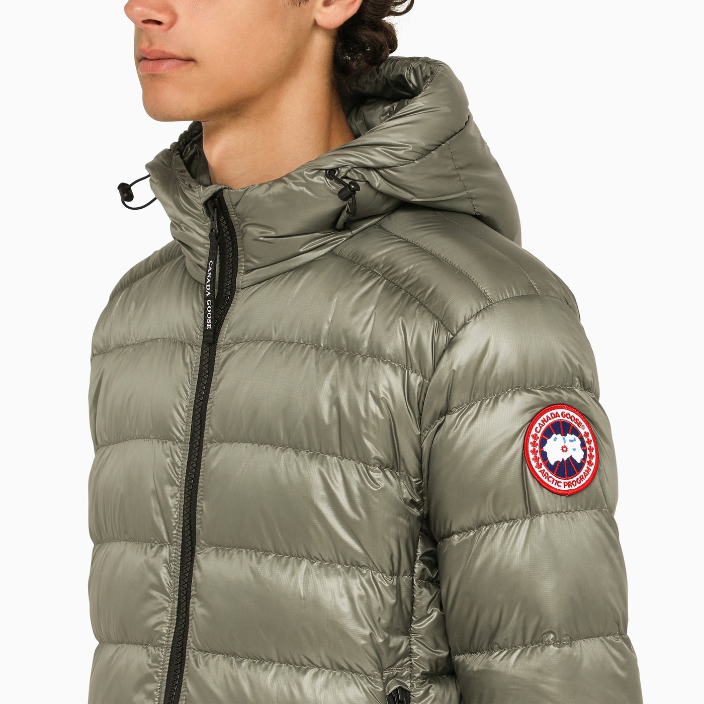 Canada Goose Lightweight sage nylon down jacket | TheDoubleF