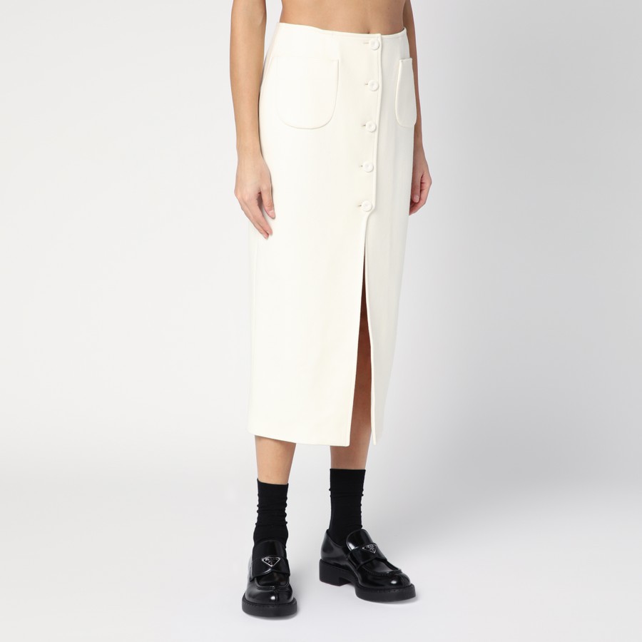 スカート Margaux Lonnberg White Jagger midi skirt Margaux Lönnberg White Jagger midi skirt | TheDoubleF
