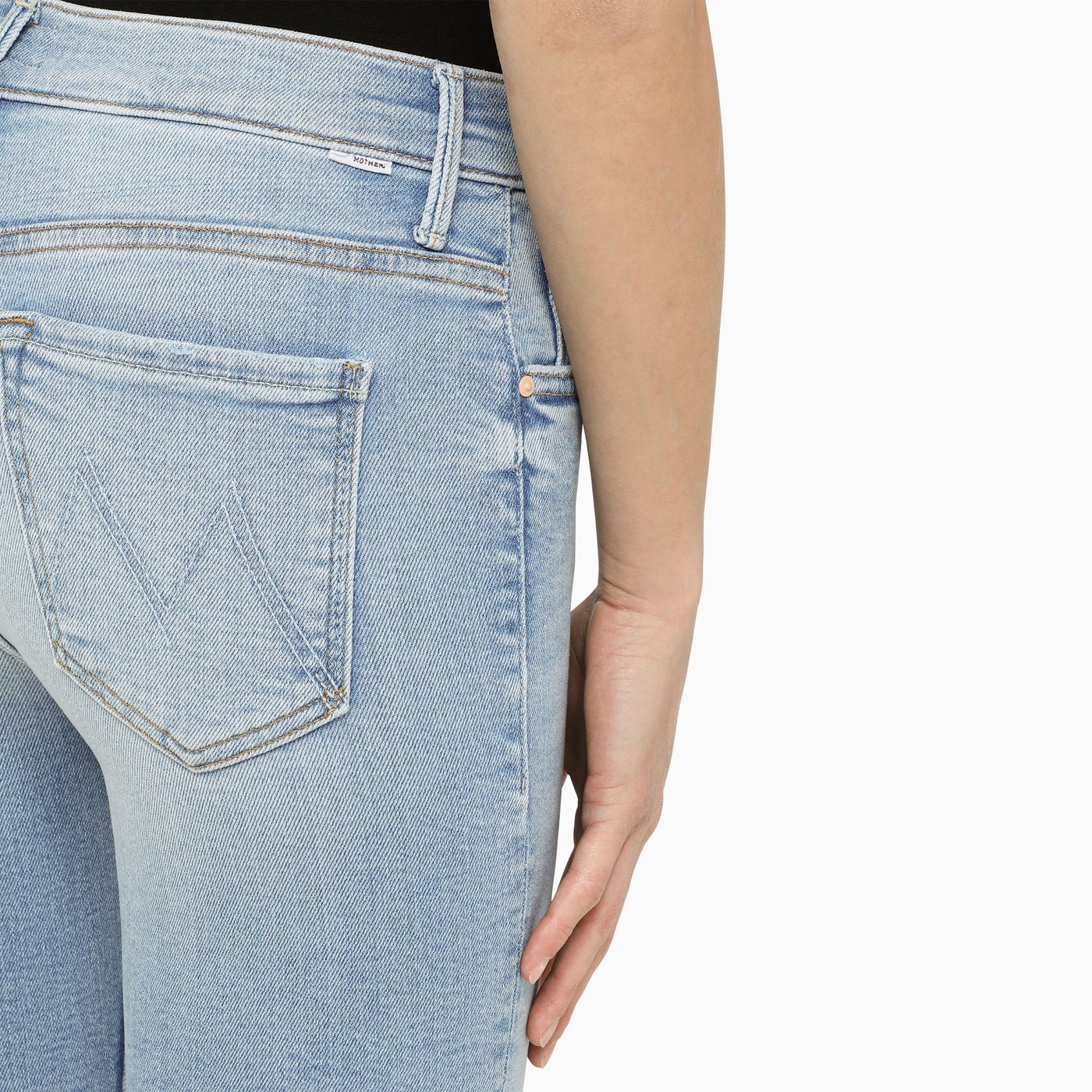 Mother Light blue cropped jeans TheDoubleF