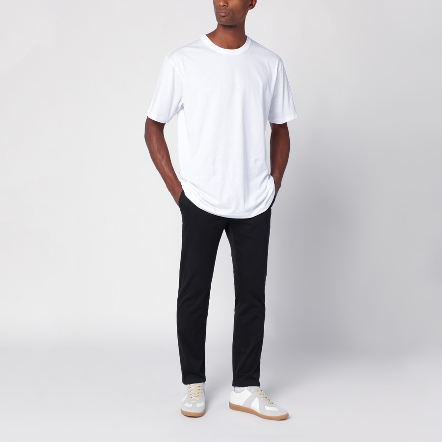 ボトムスその他 DEPARTMENT 5 Wide black cotton pants DEPARTMENT 5 Black cotton trousers | TheDoubleF