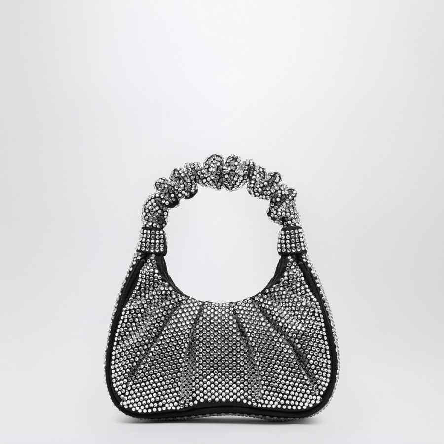 JW PEI ハンドバッグ 2t34-1-black JW PEI Black Gabbi handbag with crystals | TheDoubleF