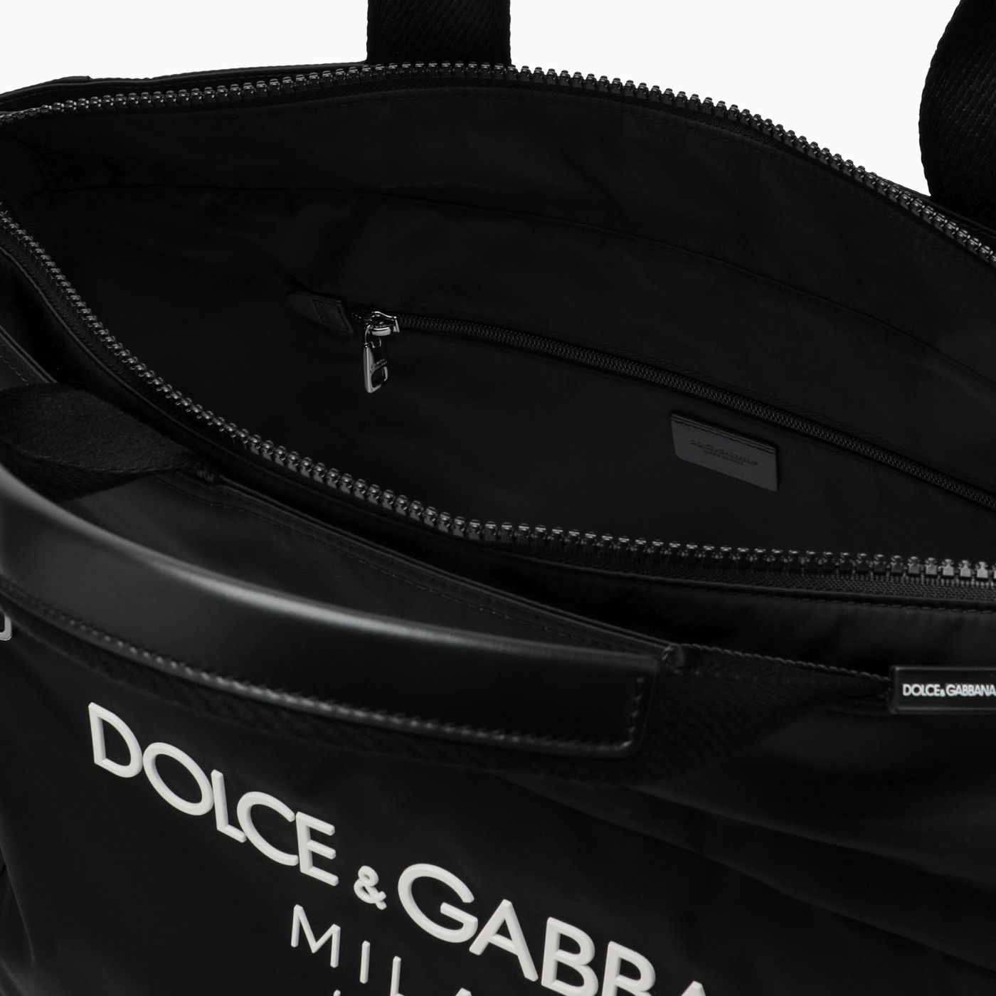 Dolce&Gabbana Black nylon tote bag TheDoubleF