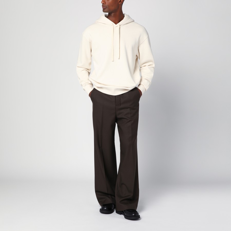 【関税&送料込】Jil Sander Ivory Sweater With Logo Patch Jil Sander Ivory sweater with logo patch | TheDoubleF