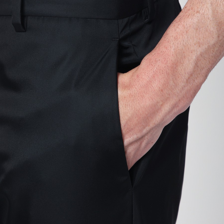 Prada Black trousers in Re-Nylon TheDoubleF - Main Image