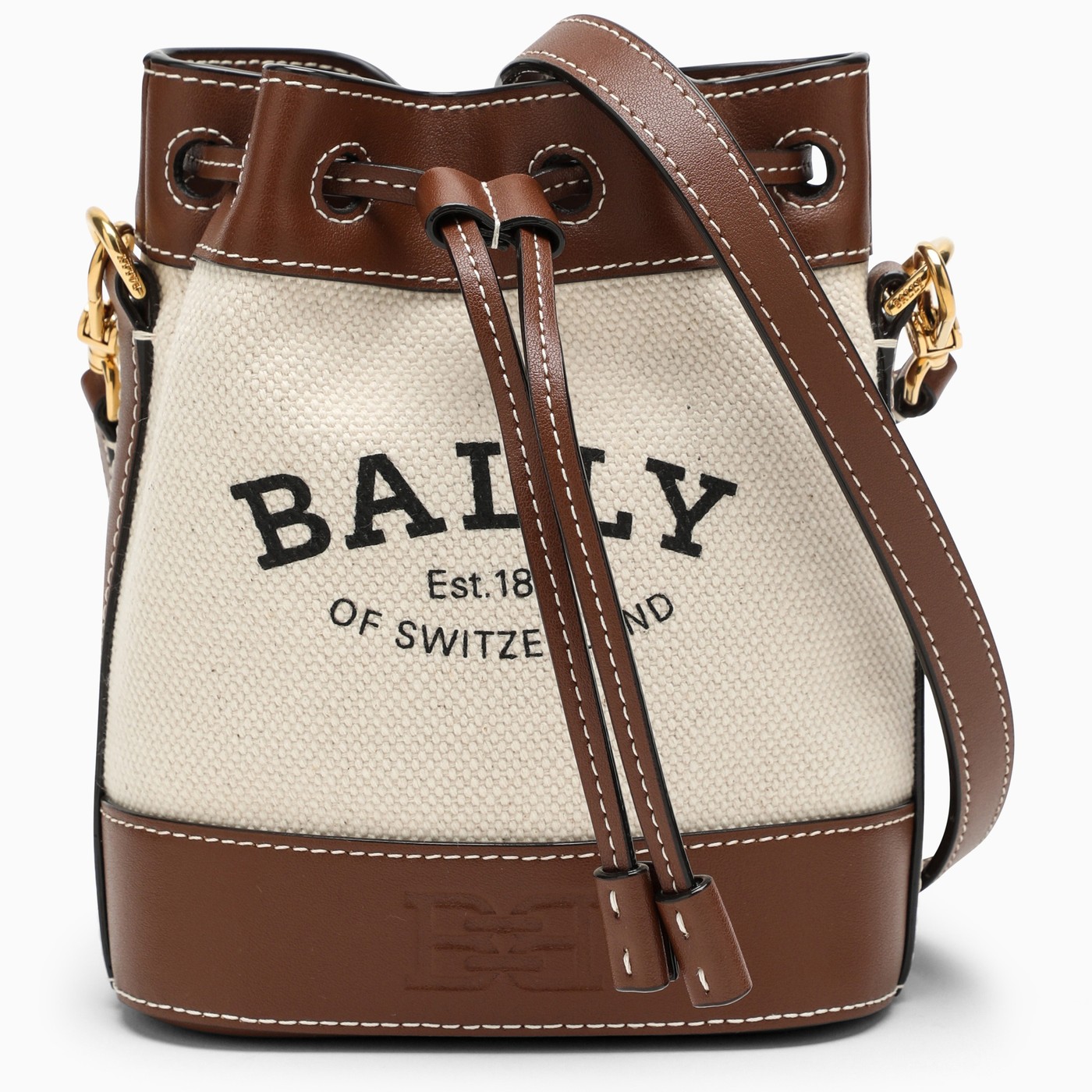 BALLY Sandcoloured bucket bag TheDoubleF