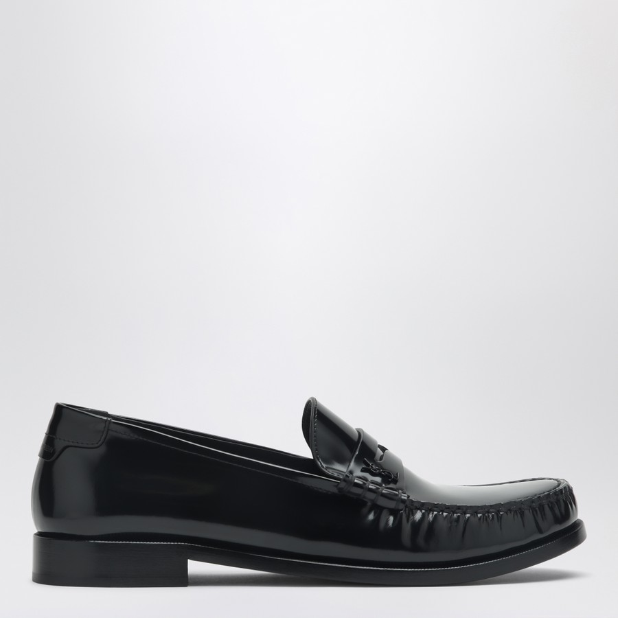 SAINT LAURENT ローファー　43.5サイズ　メンズ　ブラック Saint Laurent Black patent leather loafer | TheDoubleF
