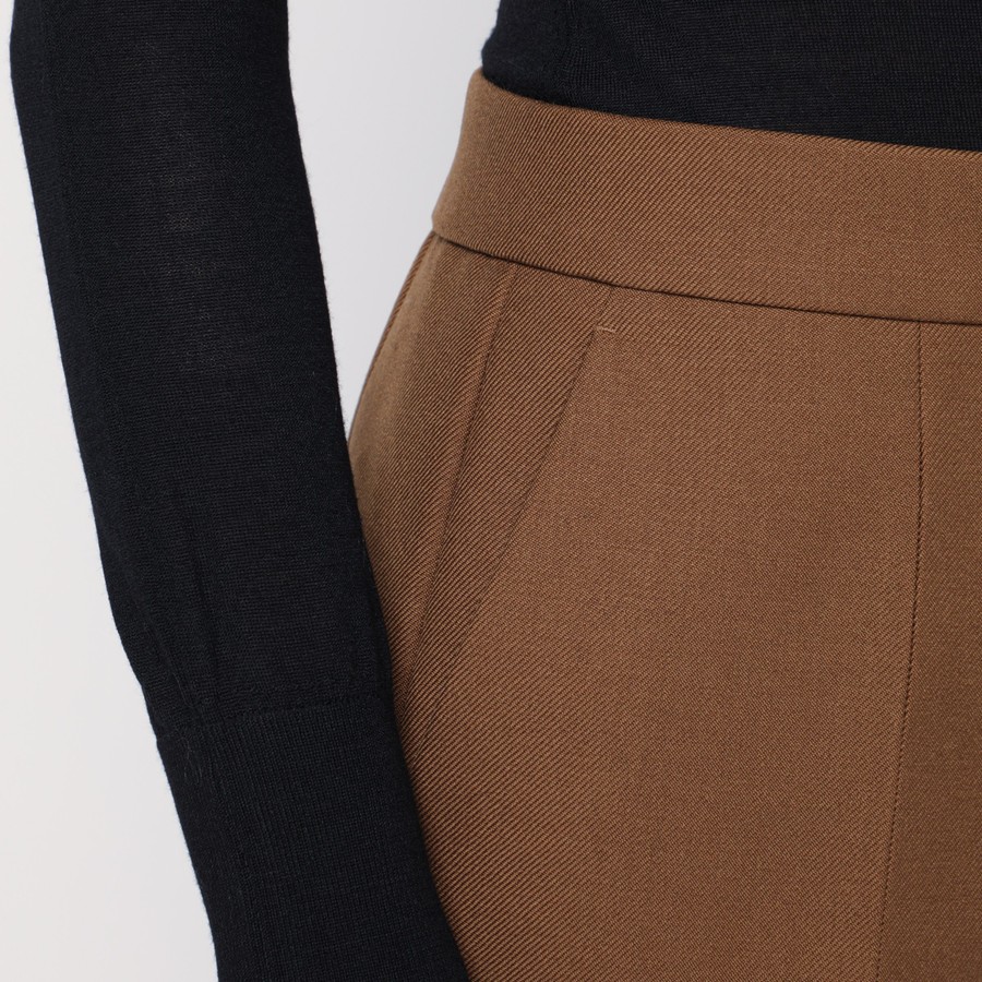 Jil Sander Brown wool trousers | TheDoubleF