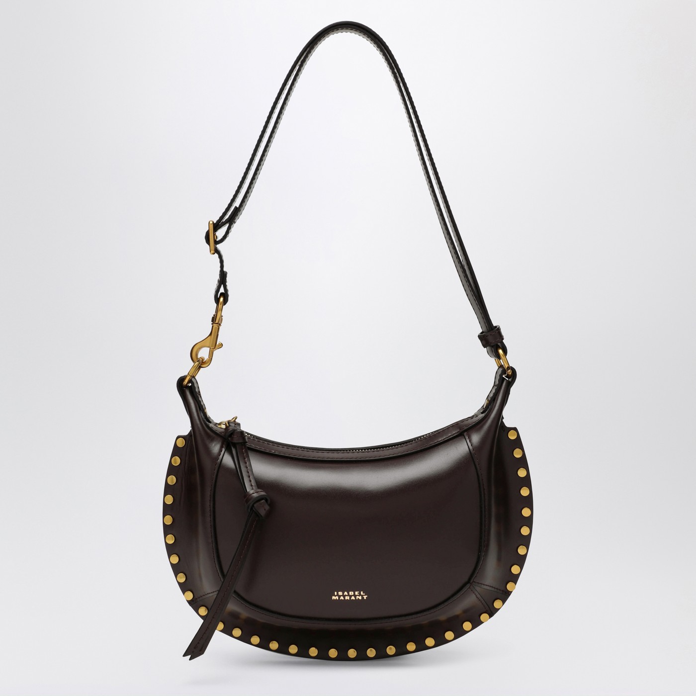 ISABEL MARANT OSKAN MOON ショルダーバッグ ブラウン OSKAN MOON BAG Woman Chocolate | ISABEL MARANT Official