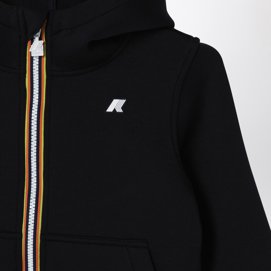 K-Way Berenger hoodie black TheDoubleF