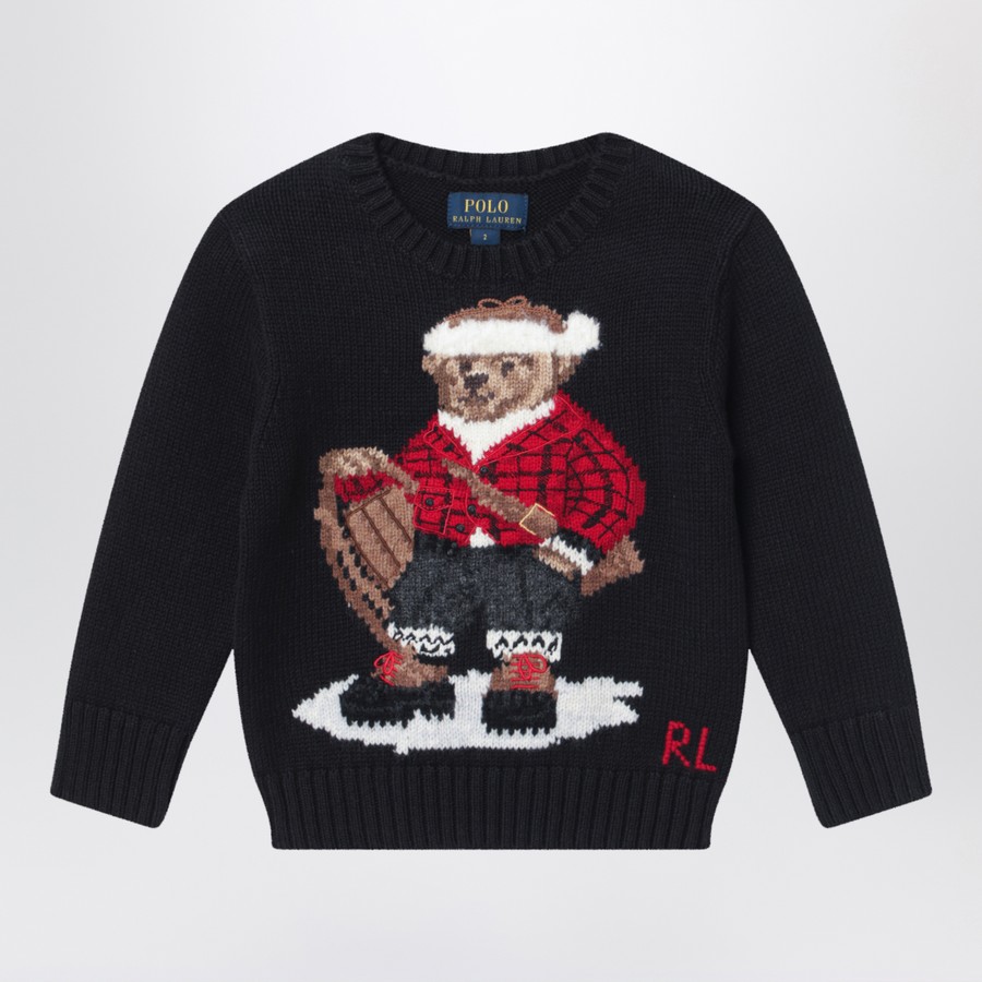 Polo Ralph Lauren Polo Bear black sweater | TheDoubleF