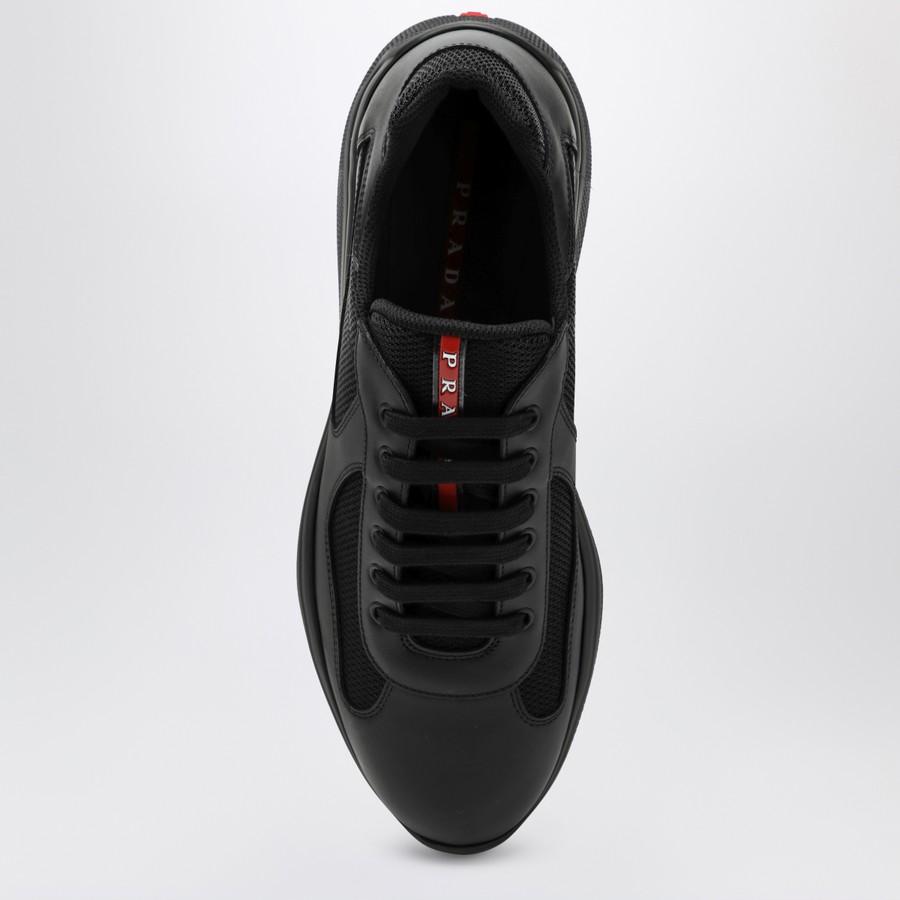 スニーカー PRADA Men Sneakers 4E3400FG0006GW F0002 NERO Black Prada America Cup 4E3400 6GW F0002 Men's Sneakers 27885031
