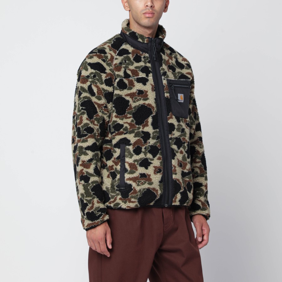 Carhartt WIP Polaire Prentis Liner Camo Duck Jacquard TheDoubleF