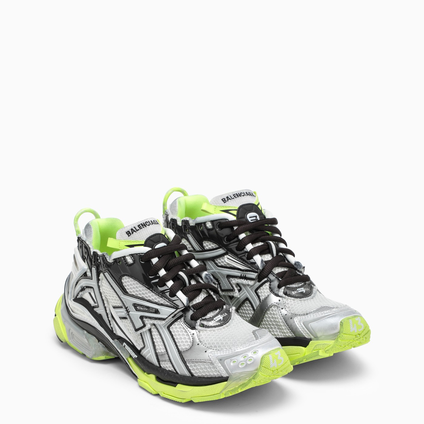 balenciaga chaussures homme jaune