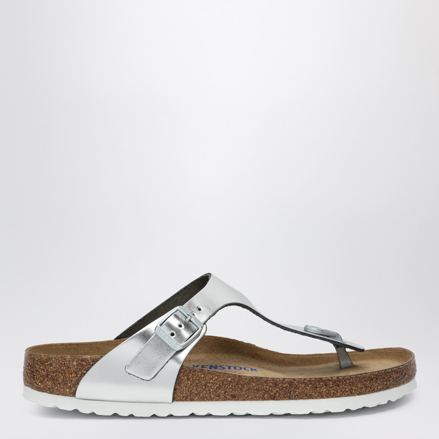 Birkenstock スニーカーシルバー37 24cm ビルケンシュトック BIRKENSTOCK ARIZONA BS SILVER | BIRKO