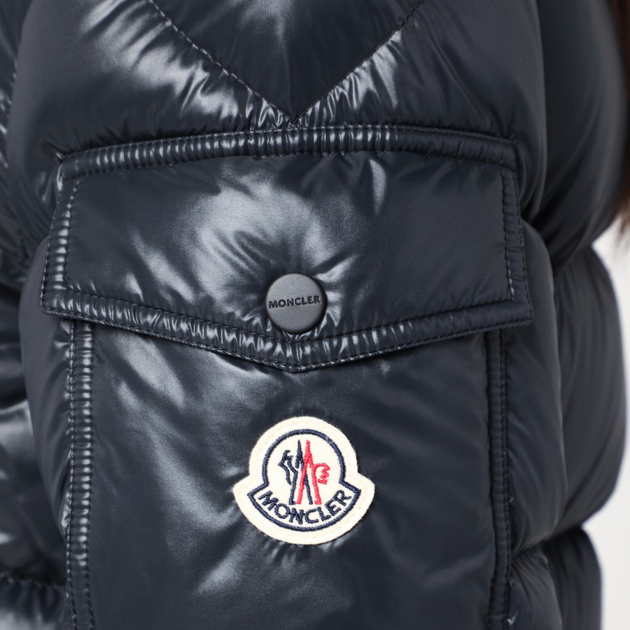Moncler Black Petra short puffer jacket | TheDoubleF
