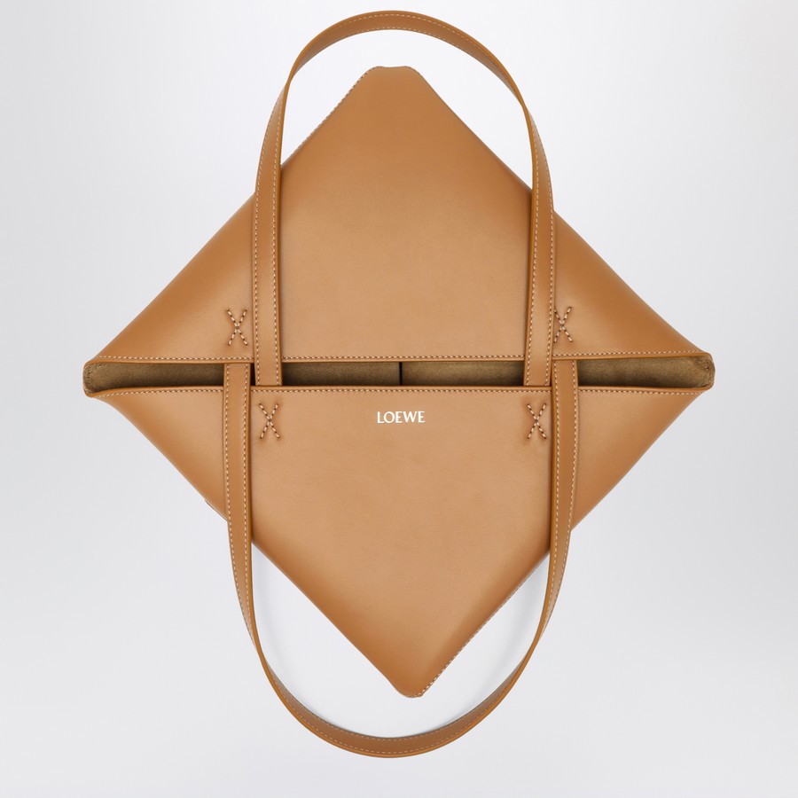 トートバッグ LOEWE PUZZLE FOLD TOTE MEDIUM BAG DESERT COLOUR Loewe - Medium Puzzle Fold Warm Desert & Black Tote