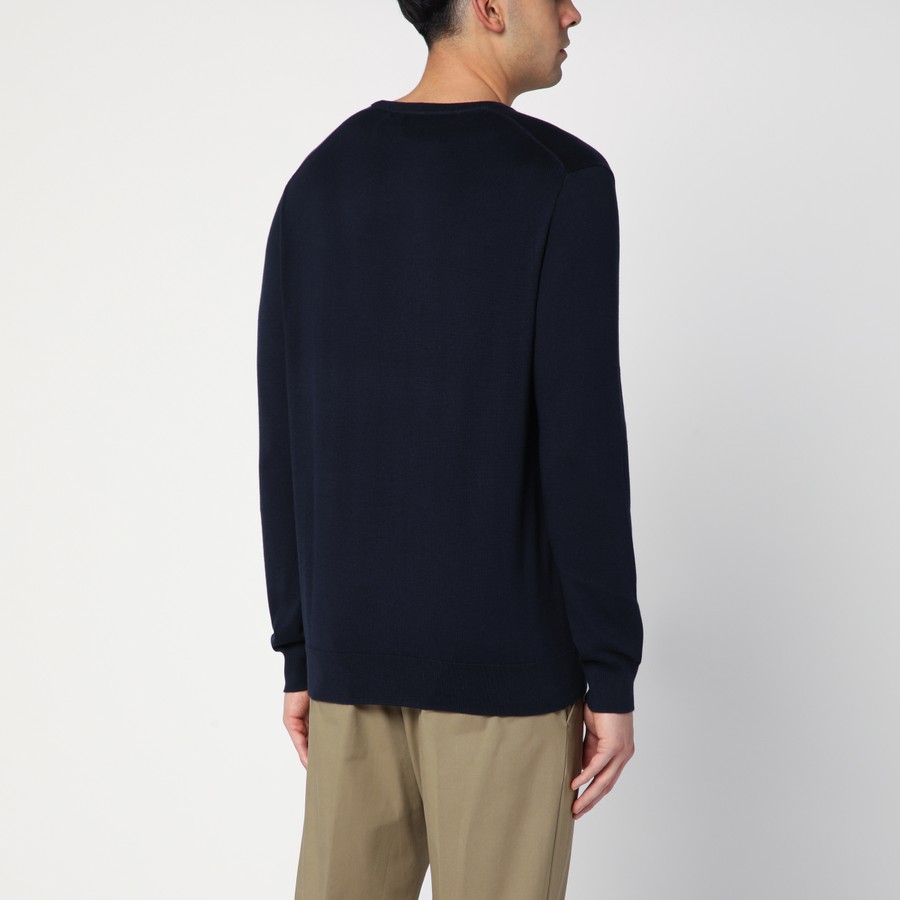 Polo Ralph Lauren Navy blue Pima cotton sweatshirt TheDoubleF