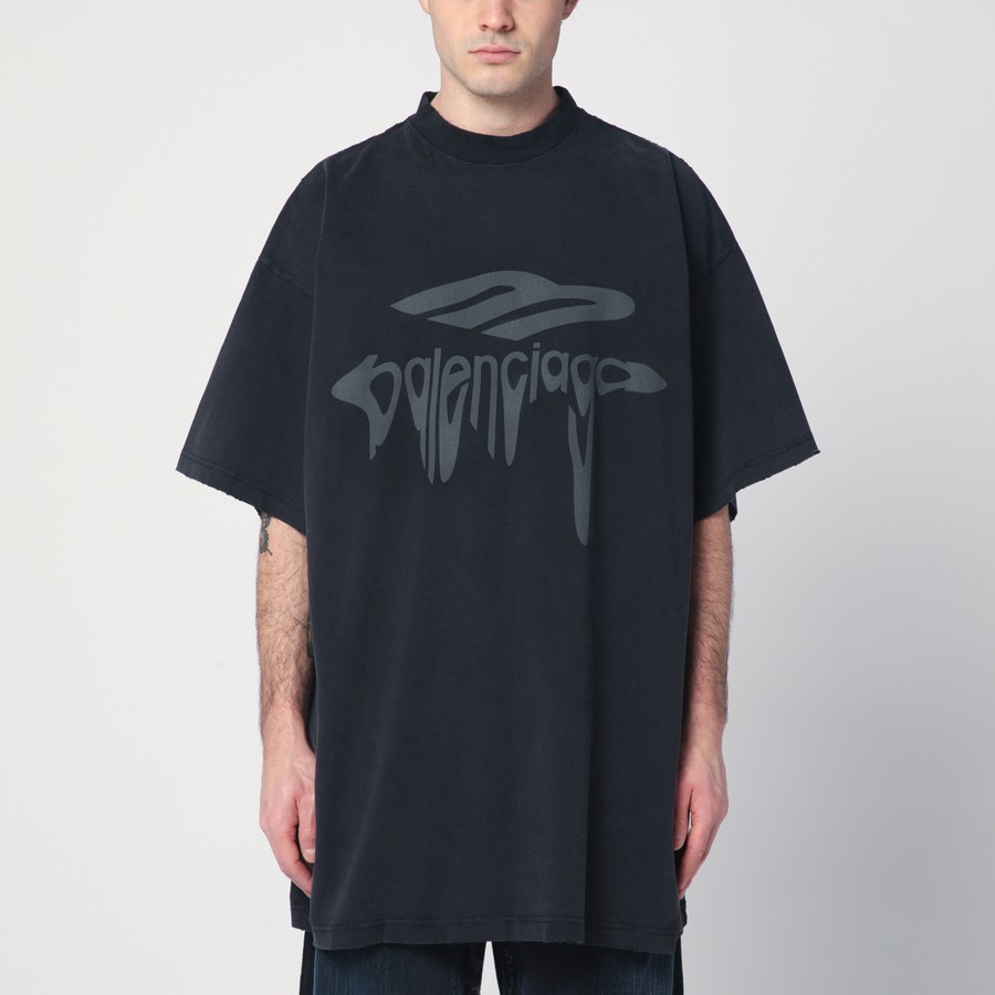 Tシャツ・カットソー BALENCIAGA 3B LIQUIFIED COTTON T-SHIRT 27959277_57585650_600.jpg