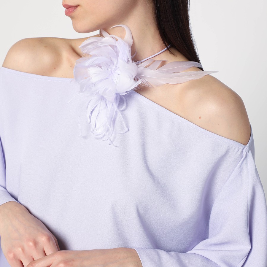 ワンピースその他 Taller Marmo Lilac Sza Sza Garden dress with flower Taller Marmo Women's Lilac Sza Sza Garden Dress With Flower