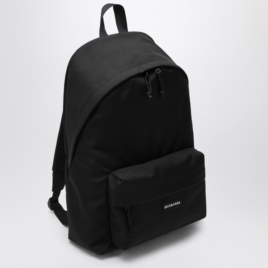 BALENCIAGA ブラックリュック PARISロゴ Balenciaga Explorer backpack for Men - Black in Qatar | Level Shoes
