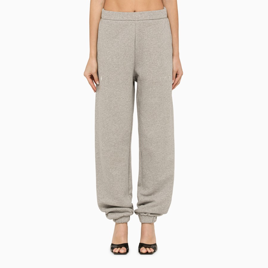 The Attico Grey mélange jogging trousers | TheDoubleF