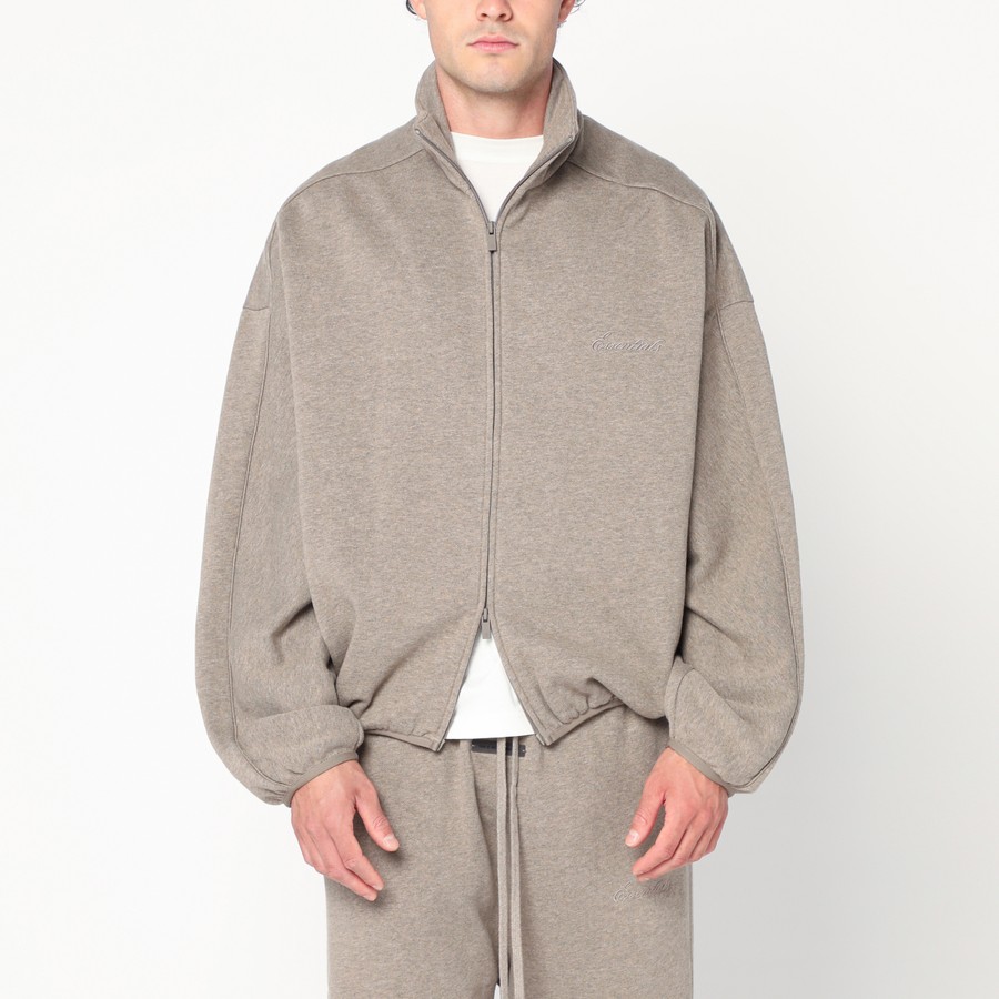 スウェット・トレーナー FEAR OF GOD 202SP256720F Sweatshirts ESSENTIALS FEAR OF GOD ESSENTIALS raised-logo Sweatshirt | Neutrals