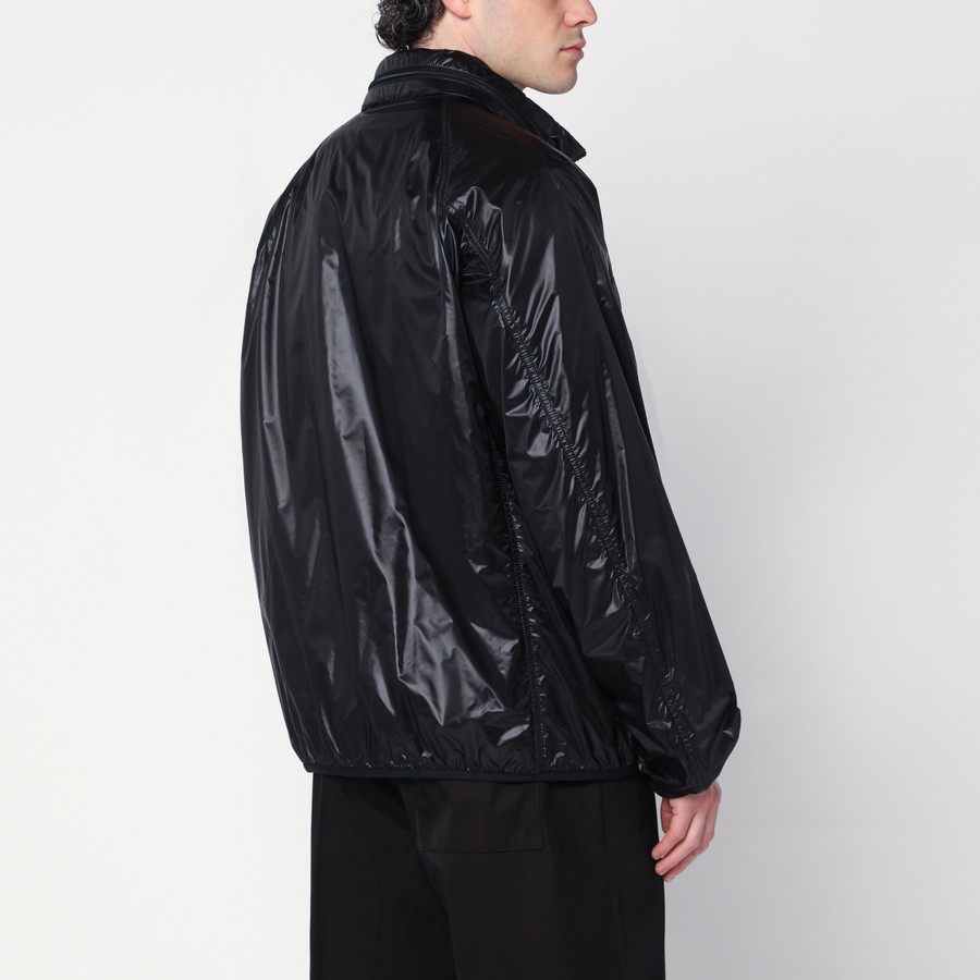 とし555 42ブラック Moncler x Mercedes-Benz by Nigo Anibus zipped black jacket