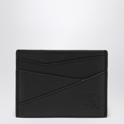 Prada Black zip card holder in Saffiano | TheDoubleF