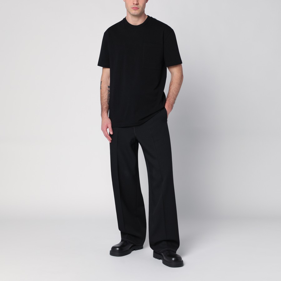 Jil Sander Black cotton T-shirt | TheDoubleF