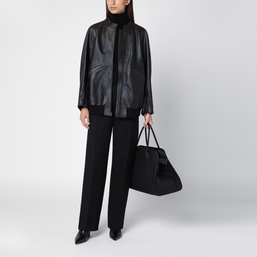 ボトムスその他 The Row Black wool trousers The Row Black wool trousers | TheDoubleF