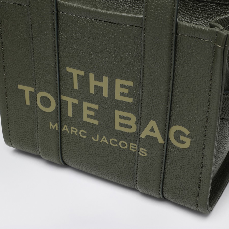 ハンドバッグ MARC JACOBS Woman Handbag Olive H009L01SP21 305 Marc Jacobs The Leather Small Tote Bag, Forest H009L01SP21