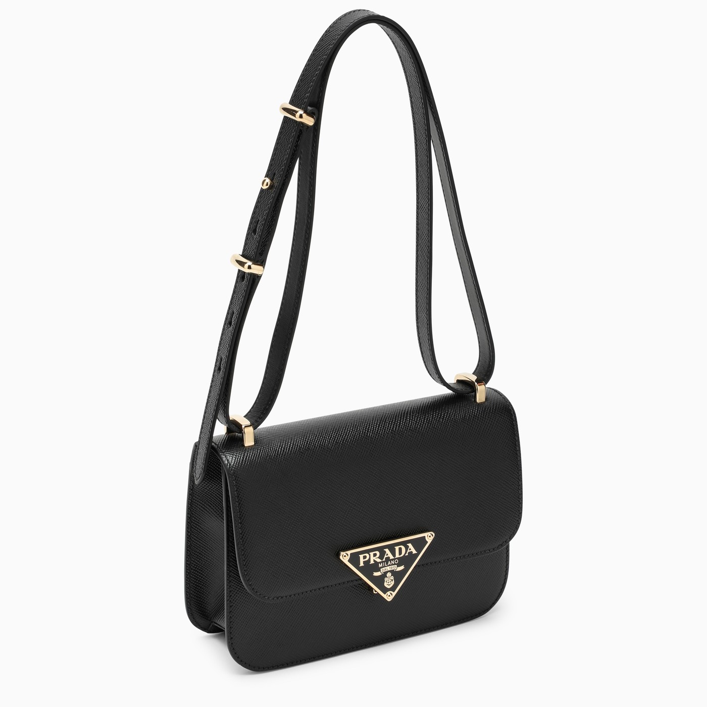 Prada Shoulder bag in black Saffiano TheDoubleF