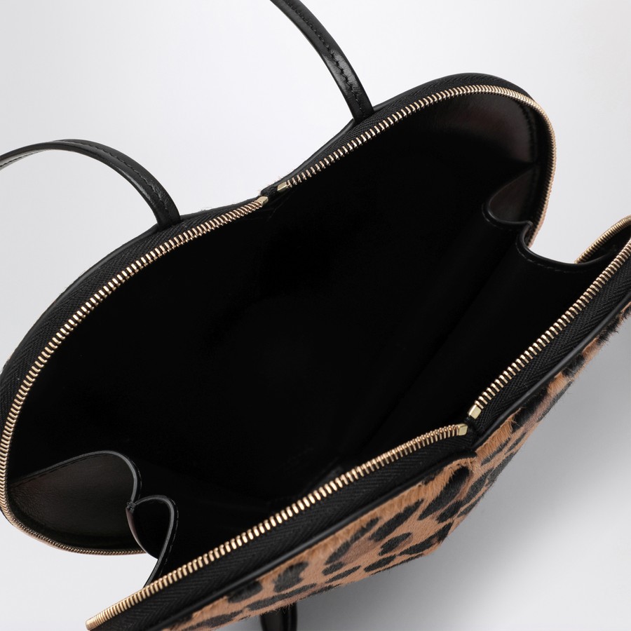 Alaïa Le Coeur bag in leopard-print calf hair | TheDoubleF