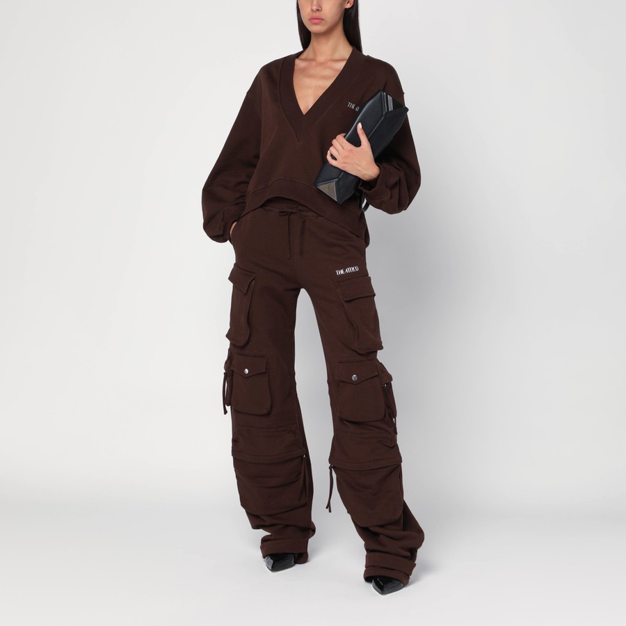 The Attico Brown Fern cargo pants | TheDoubleF