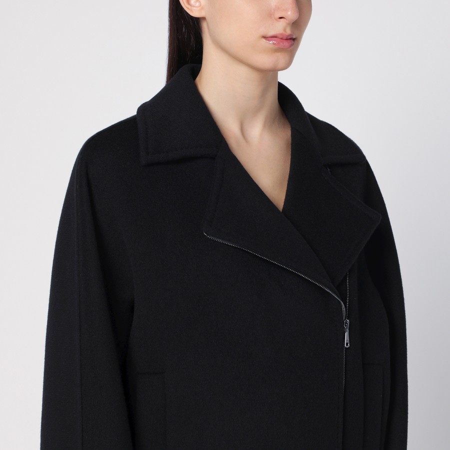 ジャケット Max Mara Black virgin wool caban Max Mara Black virgin wool caban | TheDoubleF