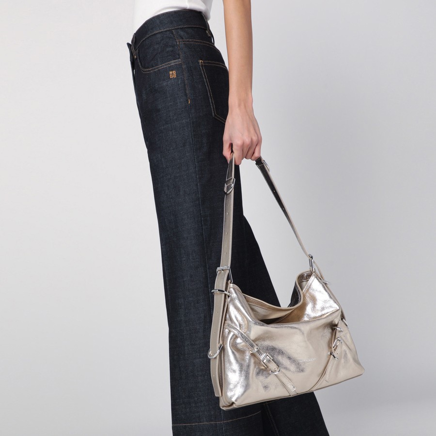バッグ・カバンその他 GIVENCHY VOYOU MEDIUM LAMINATED LEATHER BAG Givenchy Voyou medium laminated leather bag | TheDoubleF