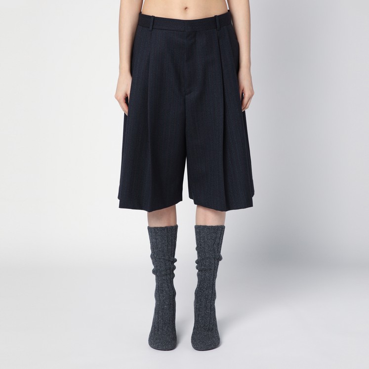 ショートパンツ BOTTEGA VENETA Women Shorts  Burmudas 703115V25W0 8955 BLUE BOTTEGA VENETA Women Shorts - Vestiaire Collective