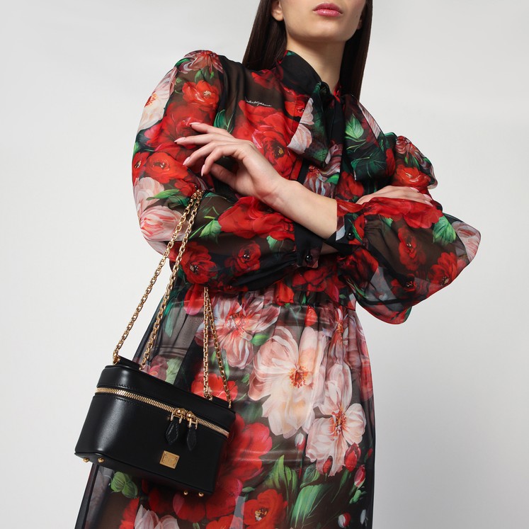 ショルダーバッグ・ポシェット DOLCE GABBANA Women Shoulder Bags BB7766A3G19 80999 BLACK Dolce&Gabbana Small black shoulder bag Marlene | TheDoubleF