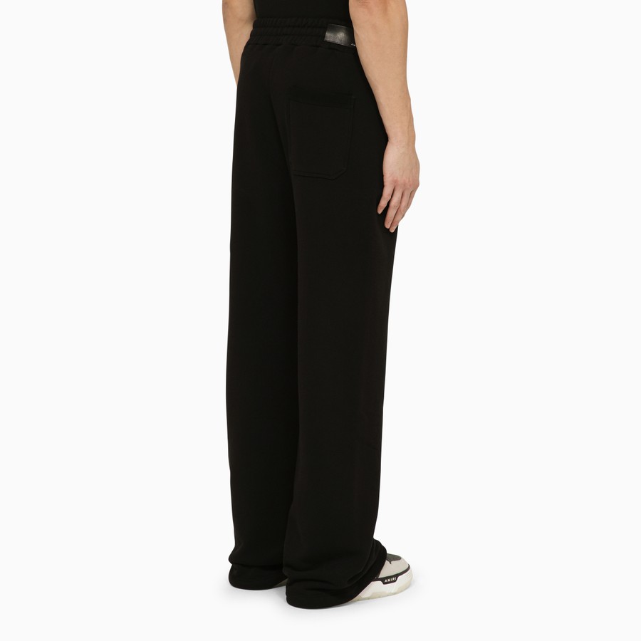 AMIRI Black jogging trousers with logo | TheDoubleF