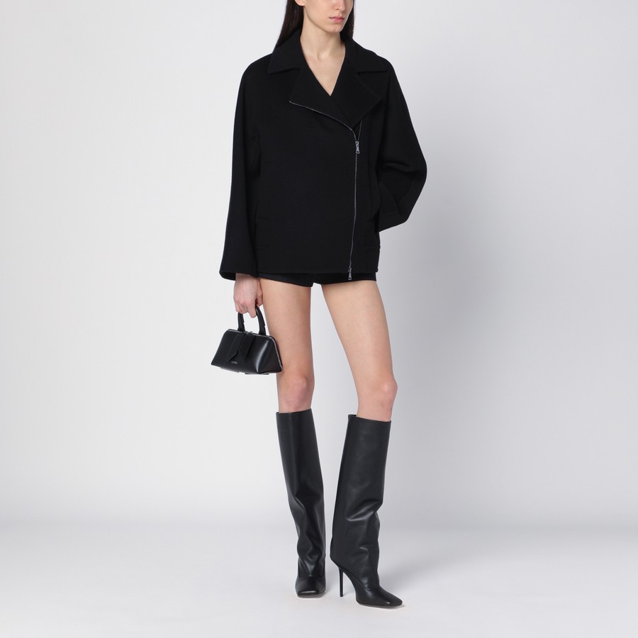 ジャケット Max Mara Black virgin wool caban Max Mara Black virgin wool caban | TheDoubleF