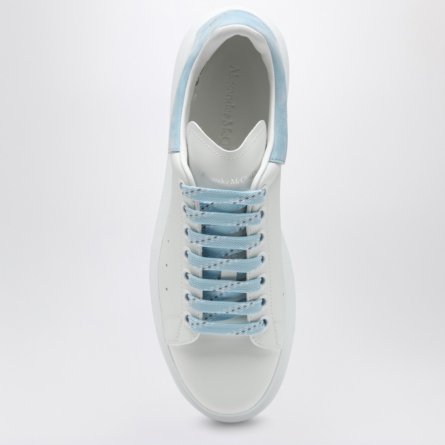 スニーカー ALEXANDER MCQUEEN OVERSIZE SNEAKERS WHITE/POWDER BLUE Alexander Mcqueen Oversized WMNS White / Powder Blue - Jun